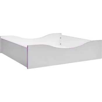 Dětsný nábytek Zásuvka pod postel Bradop CASPER C109 creme-fialová