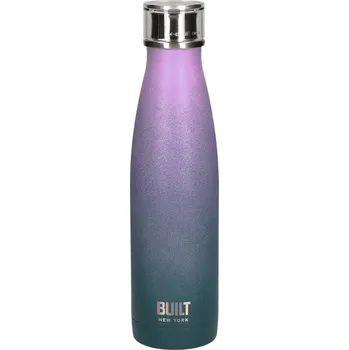 Termohrnek Creative Tops - Láhev na vodu Built fialová duhová - 480ml Barva: jako na obrázku, Velikost: 6,5x6,5x26,4