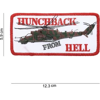 Nášivka Nášivka textilní 101 Inc Hunchback From Hell - barevná