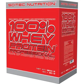 Protein Scitec Nutrition 100% Whey Protein Professional 60 x 30 g mix příchutí