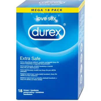 Kondom Durex Extra Safe 18 ks