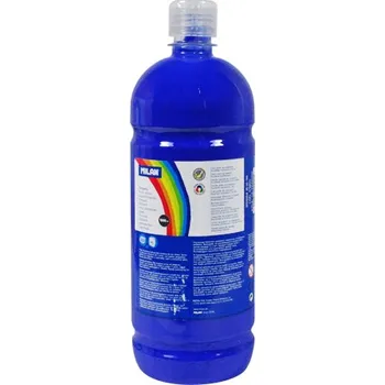 Vodová barva Barva temperová 1000ml modrá ultramarín