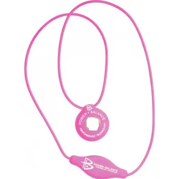 Šperk ISO Power Balance náhrdelník růžový - VÝPRODEJ
