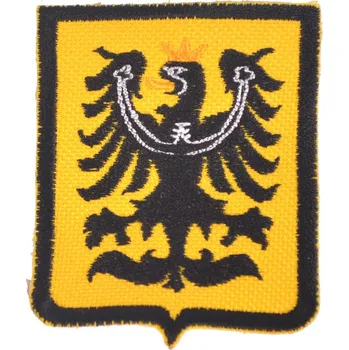 Oblečení a móda Nášivka znak Slezská orlice - žlutá-černá
