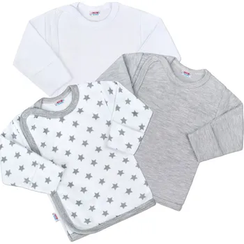 New Baby Classic II košilka 3 ks uni
