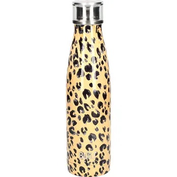 Termohrnek Creative Tops - Láhev na vodu Built Leopard - 480ml Barva: jako na obrázku, Velikost: 6,5x6,5x26,4