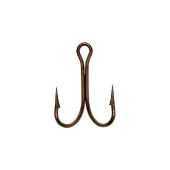 Rybářský háček Specimen fish Háčky - Double-bronzový vel.8 - 10ks