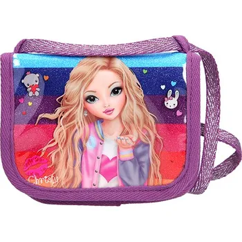 Peněženka Top Model Christy kapsička na krk fialová