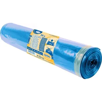 Pytle na odpadky Pytle na odpadky ZATAHOVACÍ 70 x 100cm, 120 L - MODRÉ (LDPE) Typ 60 69700