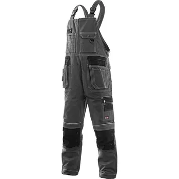 montérky CXS Orion Kryštof zkrácené šedé/černé