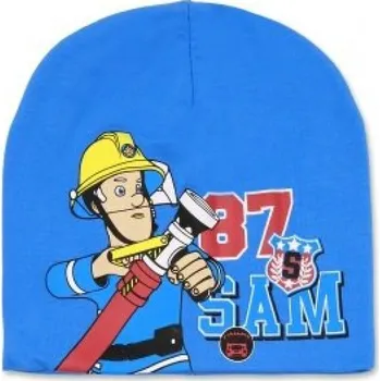 Čepice Bavlněná čepice Požárník Sam chlapecká Barva: Tmavě modrá, Velikost: 54