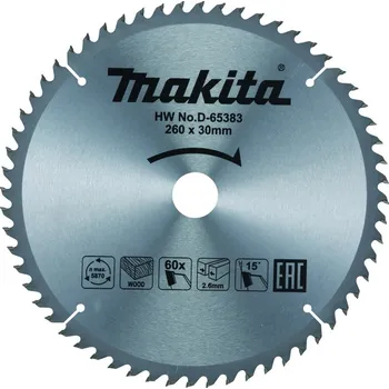 Pilový kotouč Makita D-65383 260 mm