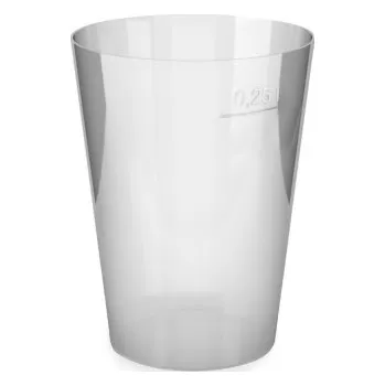 Jednorázové nádobí Kelímek krystal 0,25 l (PS) 73125