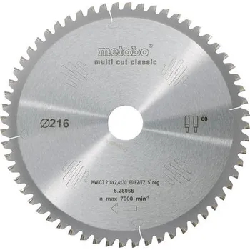 Pilový kotouč Metabo HW/CT 628066000 216 mm