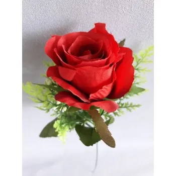 umělá květina Růže zápich F088/ REDBLACK