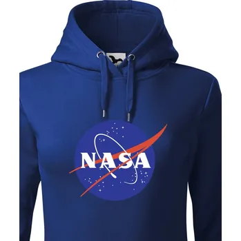 Dámská mikina Dámská mikina s potiskem NASA, Barva Modrá, Velikost 2XL, Canvas Dámská mikina Bezvatriko.cz 1