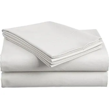 Prostěradlo Numberoplus Bavlněné prostěradlo Standard bílé 140x240 cm