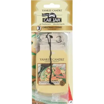 Vůně do auta Yankee Candle vánoční cukroví 3 ks