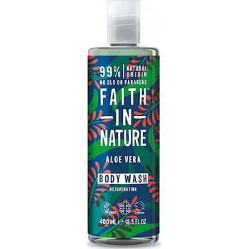 Mýdlo Faith in Nature Aloe vera sprchový gel a pěna 400 ml