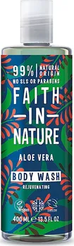 Mýdlo Faith in Nature Aloe vera sprchový gel a pěna 400 ml