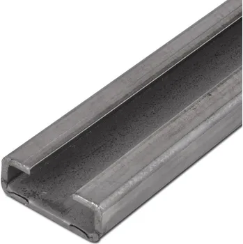 Stavební profil držák TS11 C-profil, 28 x 11 - s=2mm, 2M rozměr 28x11mm, síla materiálu 2mm, délka 2 m, materiál ocel St. 37.4 pez povlaku, DIN 3015