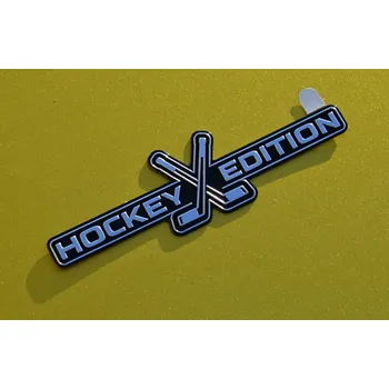 Znak automobilu Škoda Kodiaq, Karoq-Boční nápis Hockey Edition original - pravý