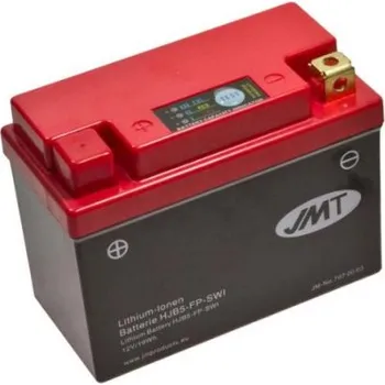 Motobaterie Lithium-iontová motocyklová baterie JMT HJB5-FP s ukazatelem, vodotěsná