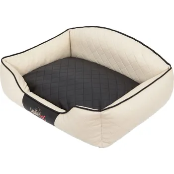 Pelíšek pro psa HobbyDog Pelíšek pro psa Elite - béžový a černá matrace Velikost: L - 65x50 cm (45x32 cm)