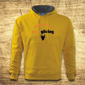 Pánská mikina Pánská mikina paragliding 3, Barva Žlutá, Velikost 2XL Bezvatriko.cz 501255
