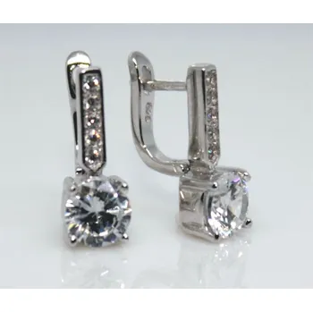 Náušnice Mýl Stříbrné náušnice se zirkony 307448