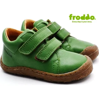 Chlapecké polobotky Dětské boty FRODDO G2130178-2 zelené Velikost: 22