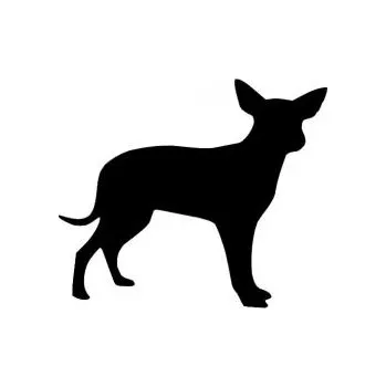 ARTEMISS Čivava, pes - plastová šablona 185 Rozměr: A 6,5x9cm