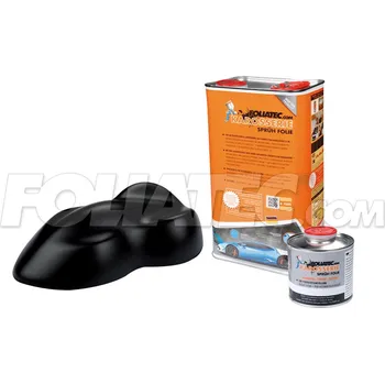 Autolak FOLIATEC barva pro lakovací systém 5l - černá matná