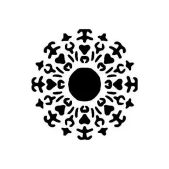 Výtvárné potřeby ARTEMISS Mandala - plastová šablona 118 Rozměr: E 29x29cm