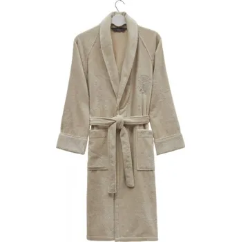 Pánský župan Modalový unisex župan DELUXE - Světle béžová, XL, Soft Cotton