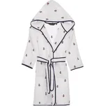 Dětský župan MARINE GIRL s kapucí v dárkovém balení - Bílá, 6 let (vel.116 cm), Soft Cotton