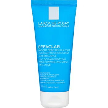 Pleťová maska La Roche-Posay Effaclar čisticí maska pro redukci kožního mazu a minimalizaci pórů 100 ml