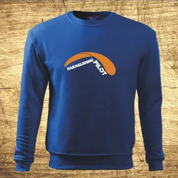 Pánská mikina Pánská mikina Paragliding Pilot, Barva Modrá, Velikost 5XL Bezvatriko.cz 602027