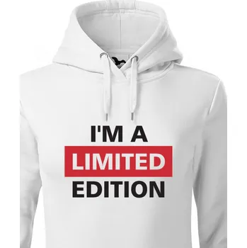 Dámská mikina Dámská mikina I´m a limited edition, Barva Bílá, Velikost S, Canvas Dámská mikina Bezvatriko.cz 1