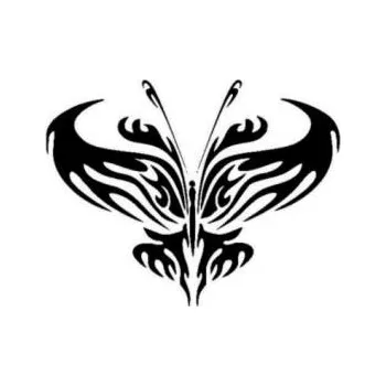 ARTEMISS Motýl - plastová šablona 160 Rozměr: C 14,5x14,5cm