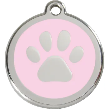 psí známka Red Dingo Psí známka 37 mm Tlapka