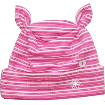 Čepice Dívčí čepice česká s oušky, jaro/podzim, vel.1 rok