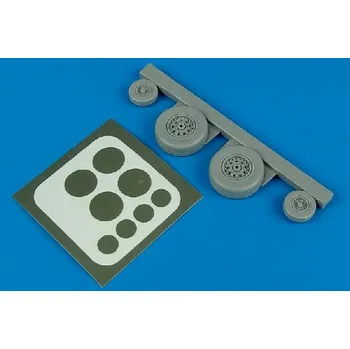 Plastikový model Aires 1/48 British Phantom FGR.2 wheels & paint masks