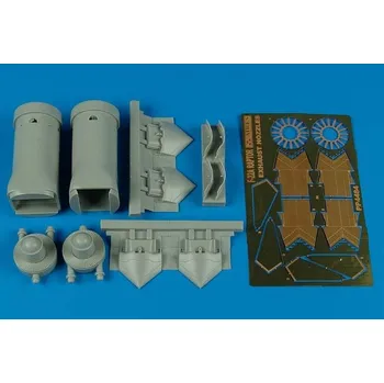 Plastikový model Aires 1/48 F/A-22A Raptor exhaust nozzles - opened position