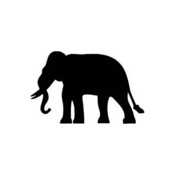 ARTEMISS Slon - plastová šablona 150 Rozměr: B 14,5x14,5cm