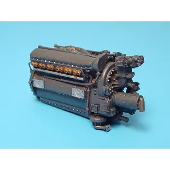 Plastikový model Aires 1/48 U. S. In-Line engine V-1710-85
