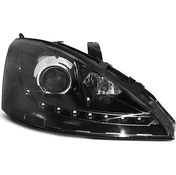 Přední světlomet Přední světla Devil Eyes Ford Focus 98-01 černá