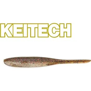 Umělá nástraha Gumová nástraha Keitech Shad Impact 4" 11cm Barsch (BA-Edition) (8ks)
