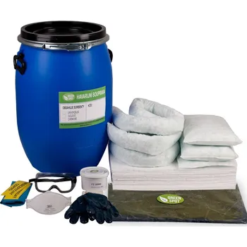 Havarijní souprava Hydrofobní sudová havarijní souprava (s kanalizační ucpávkou) OHSS-60/K - objem 60 l - 81718029