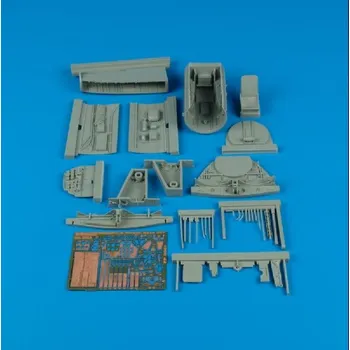 Plastikový model Aires 1/32 Me 262A Schwalbe cockpit & wheel bay